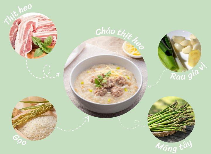 5 bí quyết giúp cháo thịt heo cho bé thơm ngon và giàu dinh dưỡng hơn