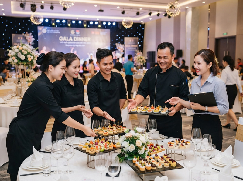 Cơ hội hợp tác cho đơn vị nấu tiệc trong ngành sự kiện