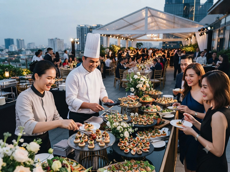 Chiến lược phát triển thị trường dành cho đơn vị nấu tiệc