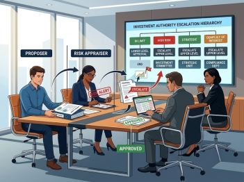 Cách phân định quyền hạn ra quyết định đầu tư