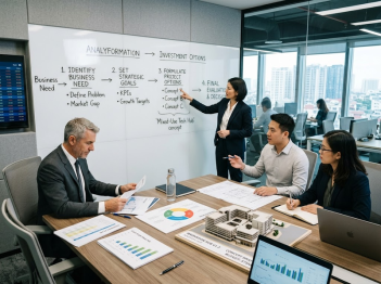 Cách xây dựng phương án đầu tư trước khi đánh giá