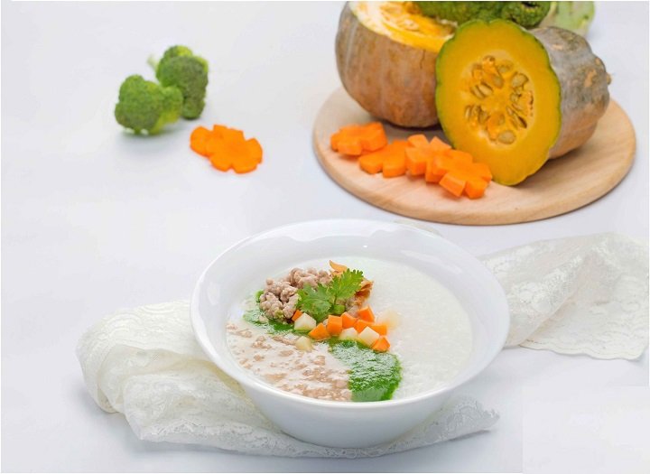 bí quyết nấu cháo thịt heo cho bé ăn ngon