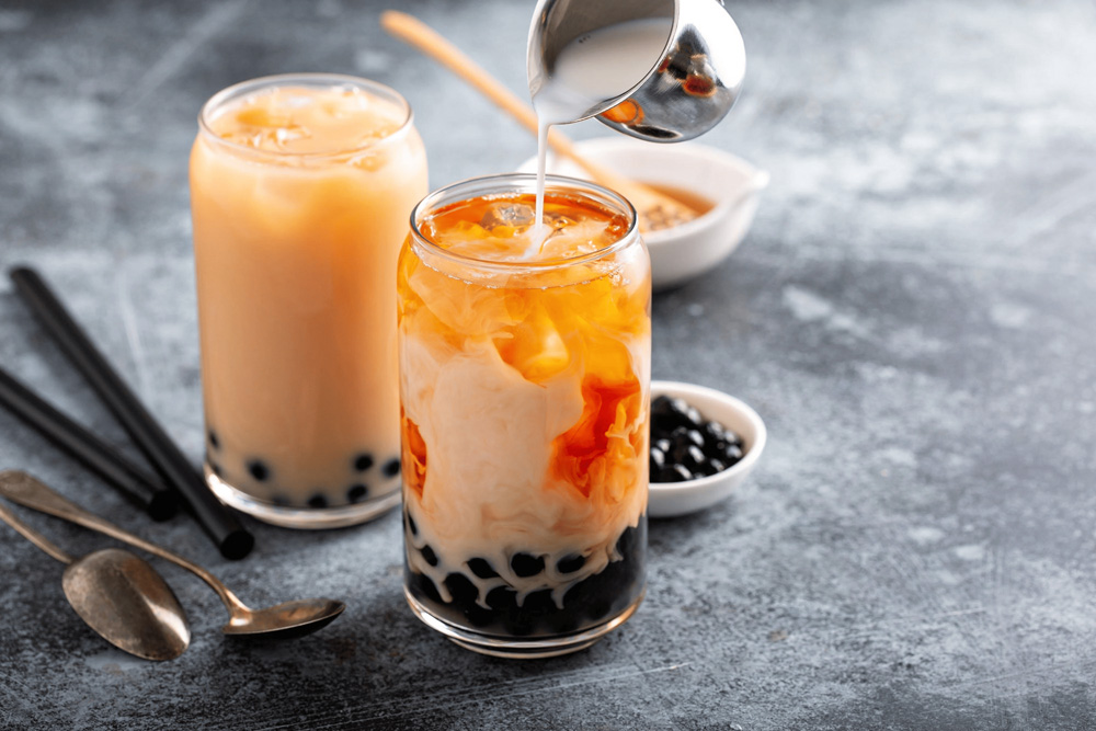 công thức trà sữa không caffeine