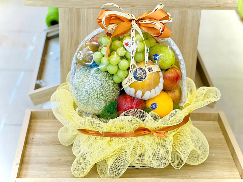 giỏ trái cây nhập khẩu tết