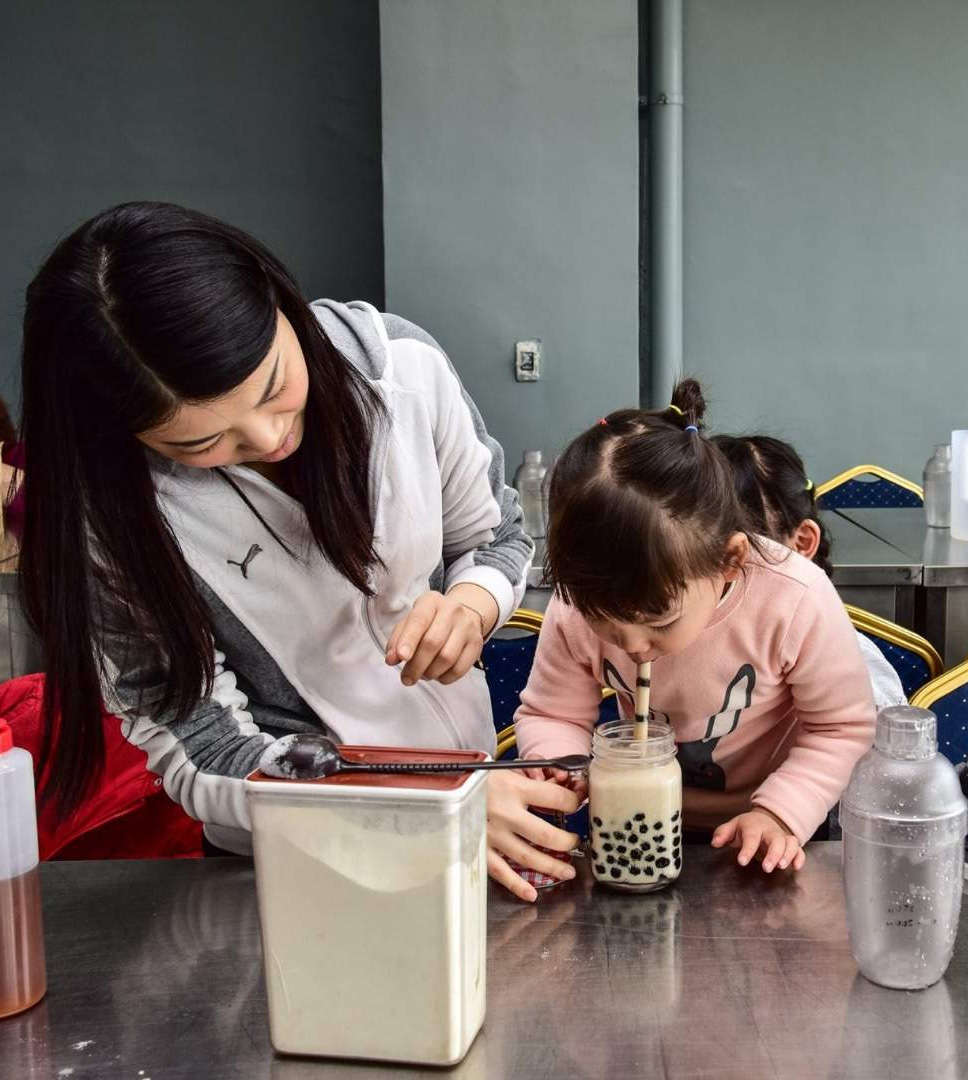 trà sữa cho trẻ em